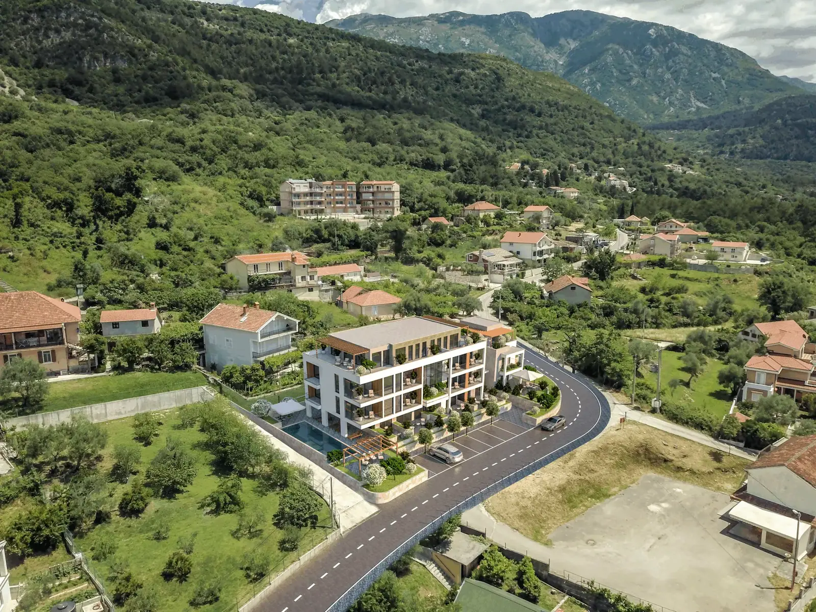 Dvosoban stan 39 m² – Kavač, Kotor — fotografija 6