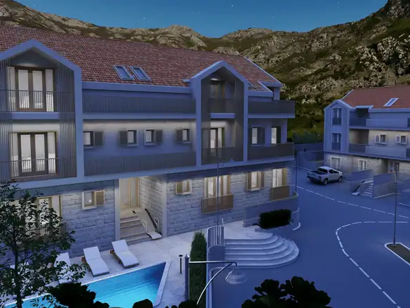 Dvosoban stan 54 m² – Risan, Kotor — fotografija 5