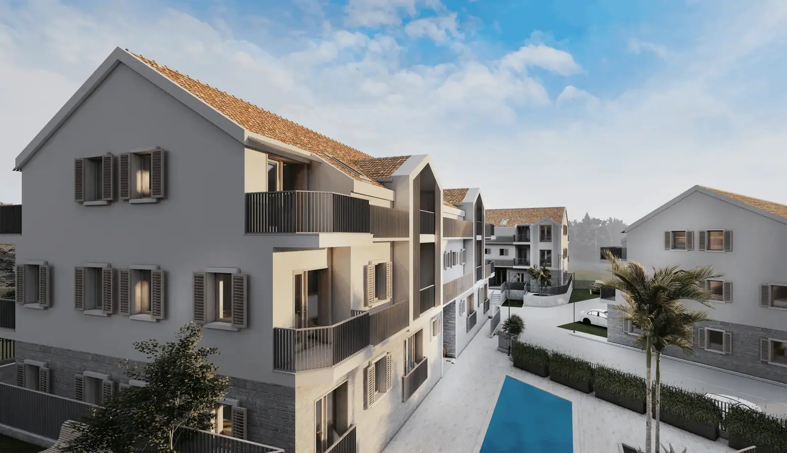 Dvosoban-stan-u-kompleksu-u-Risnu-Kotor-9 Dvosoban stan 54 m² – Risan, Kotor — fotografija 10