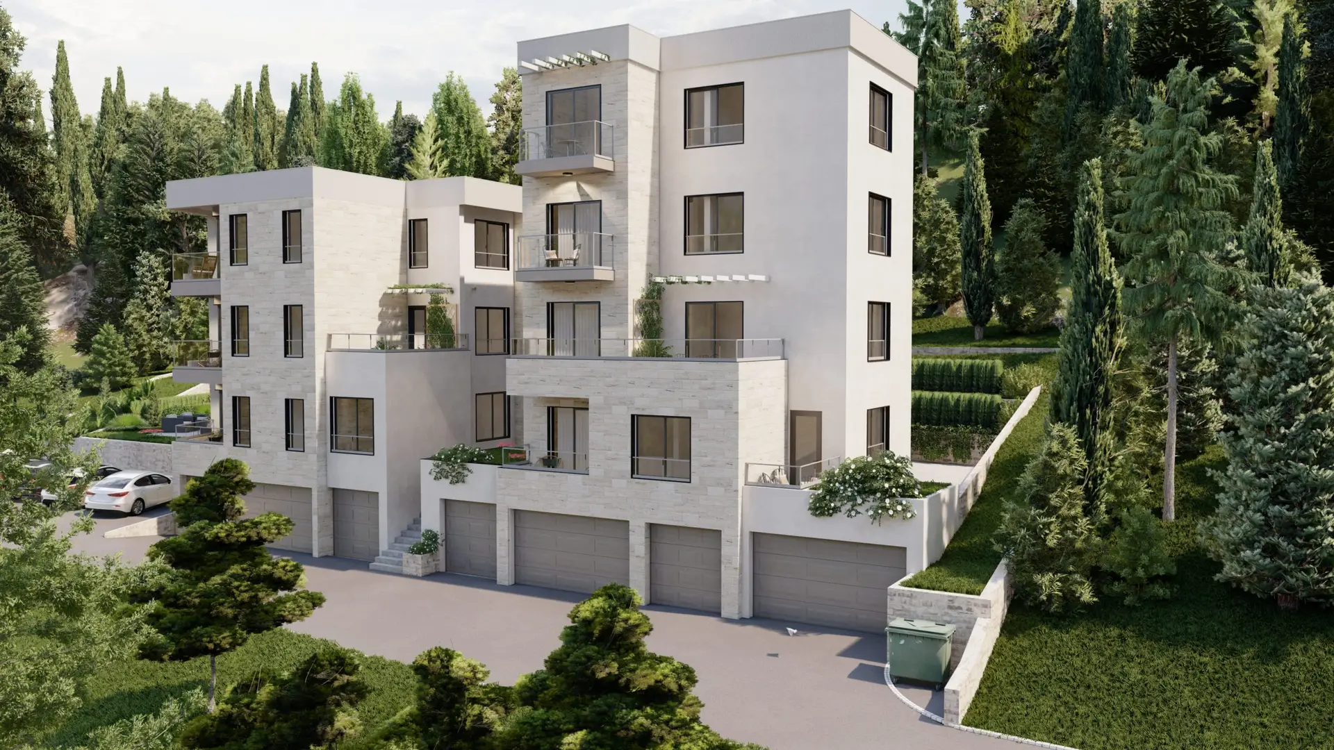 Dvosoban-stan-u-kompleksu-u-izgradnji-Tivat-3 Dvosoban stan 68 m² – Tivat — fotografija 4