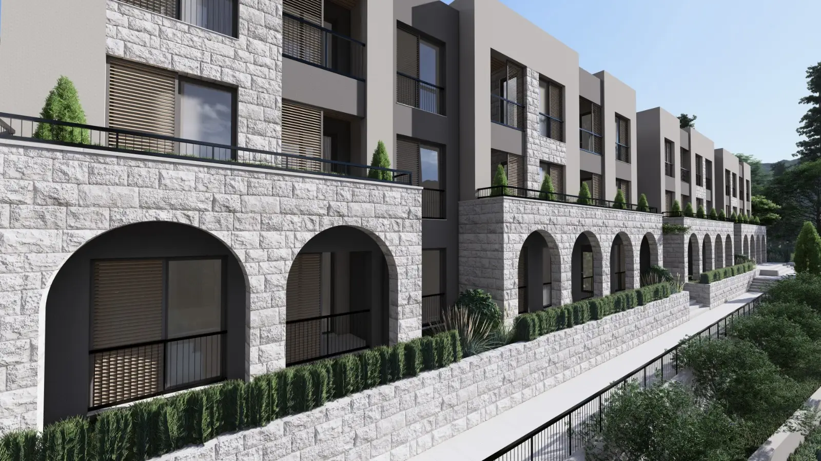 Garsonjera 51 m² – Kavač, Kotor — fotografija 8