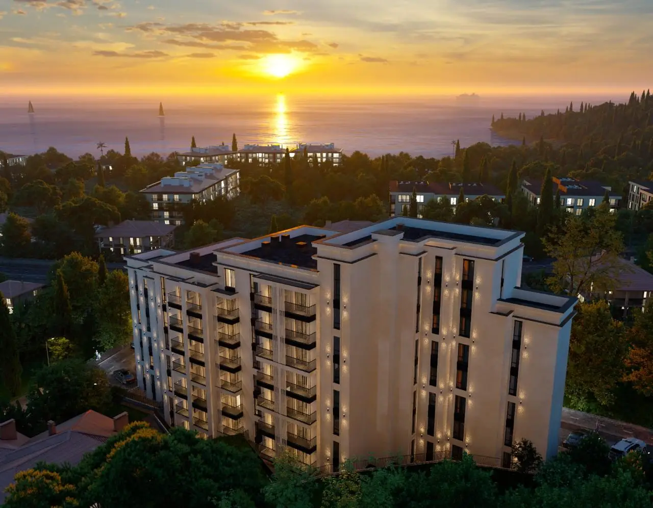 Stan-u-izgradnji-u-Becicima-Budva-4 Četvorosoban stan 39 m² – Bečići, Budva — fotografija 5