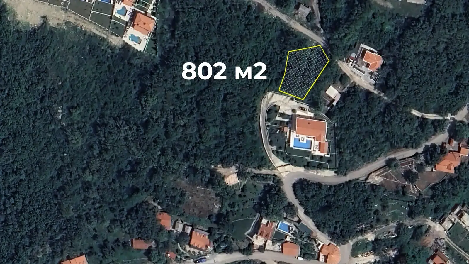 Urbanizovan-plac-sa-pogledom-na-more-Kuljace-Budva Urbanizovan plac sa pogledom na more