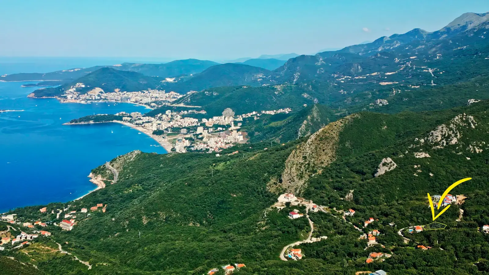 Urbanizovan-plac-sa-pogledom-na-more-Kuljace-Budva-3 Plac – Kuljače, Budva — fotografija 4
