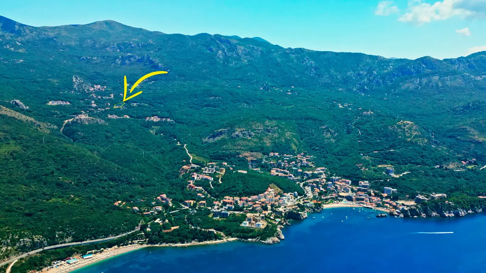Urbanizovan-plac-sa-pogledom-na-more-Kuljace-Budva-4 Plac – Kuljače, Budva — fotografija 5