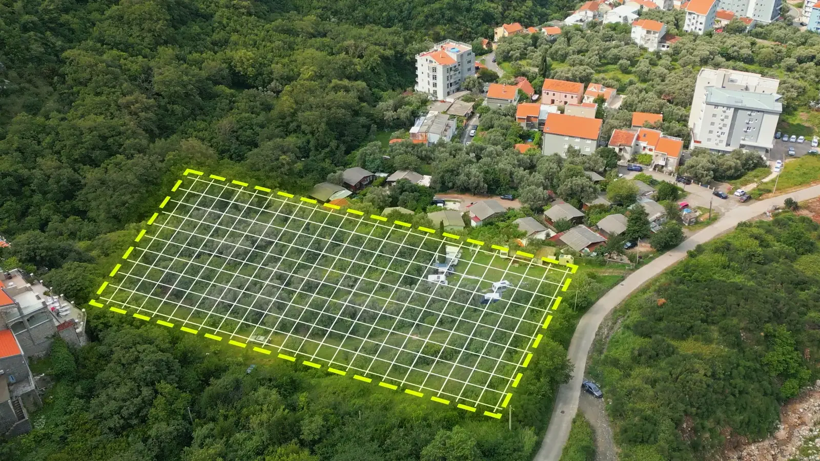 Urbanizovano-zemljiste-u-Becicima-Budva-2 Plac – Bečići, Budva — fotografija 3