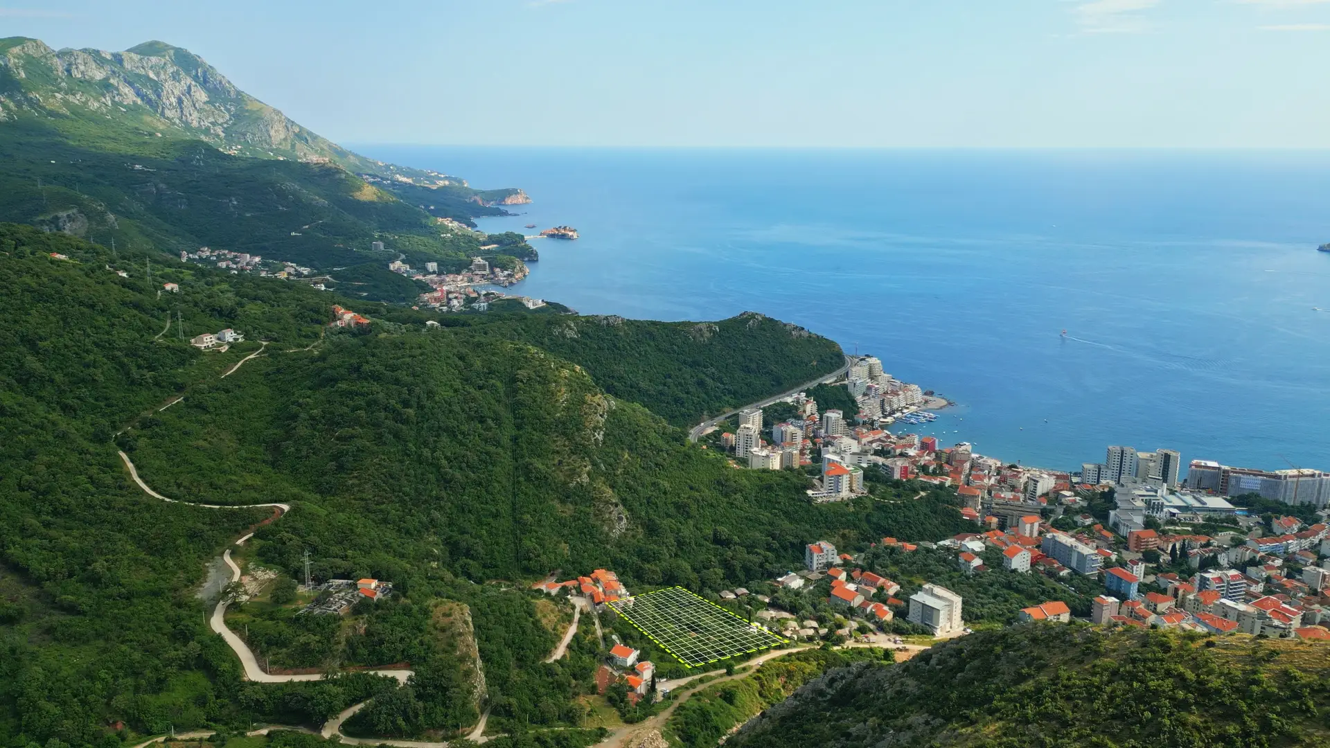 Urbanizovano-zemljiste-u-Becicima-Budva-3 Plac – Bečići, Budva — fotografija 4