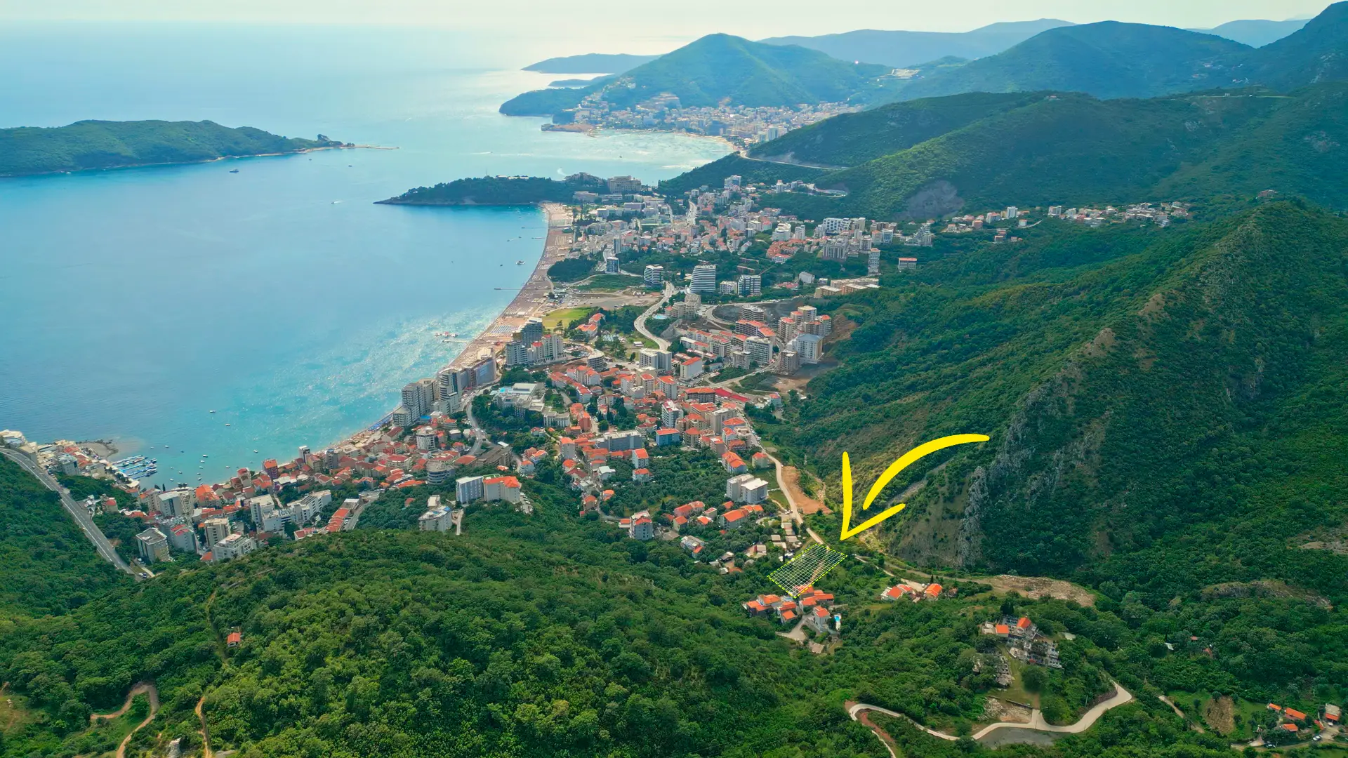 Urbanizovano-zemljiste-u-Becicima-Budva-4 Plac – Bečići, Budva — fotografija 5