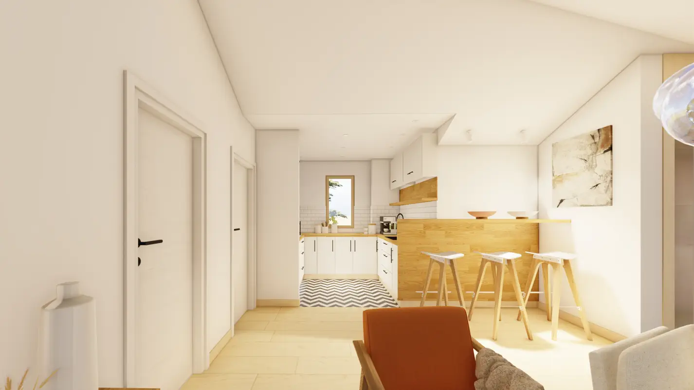 Dvosoban-penthaus-u-Tivtu-2 Dvosoban stan 65 m² – Kavač, Tivat — fotografija 3