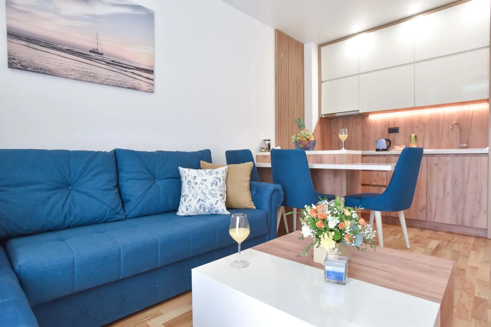 Jednosoban-stan-sa-pogledom-na-more-u-Becicima-Budva-3 Jednosoban stan 43 m² – Bečići, Budva — fotografija 4