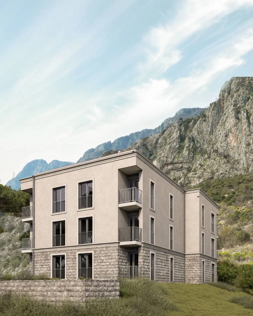 Jednosoban-stan-u-izgradnji-Dobrota-Kotor-3 Jednosoban stan 38 m² – Dobrota, Kotor — fotografija 4