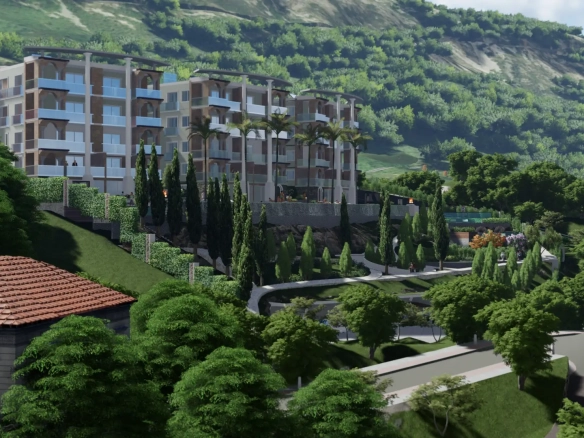 Kompleks sa bazenom u Markovićima