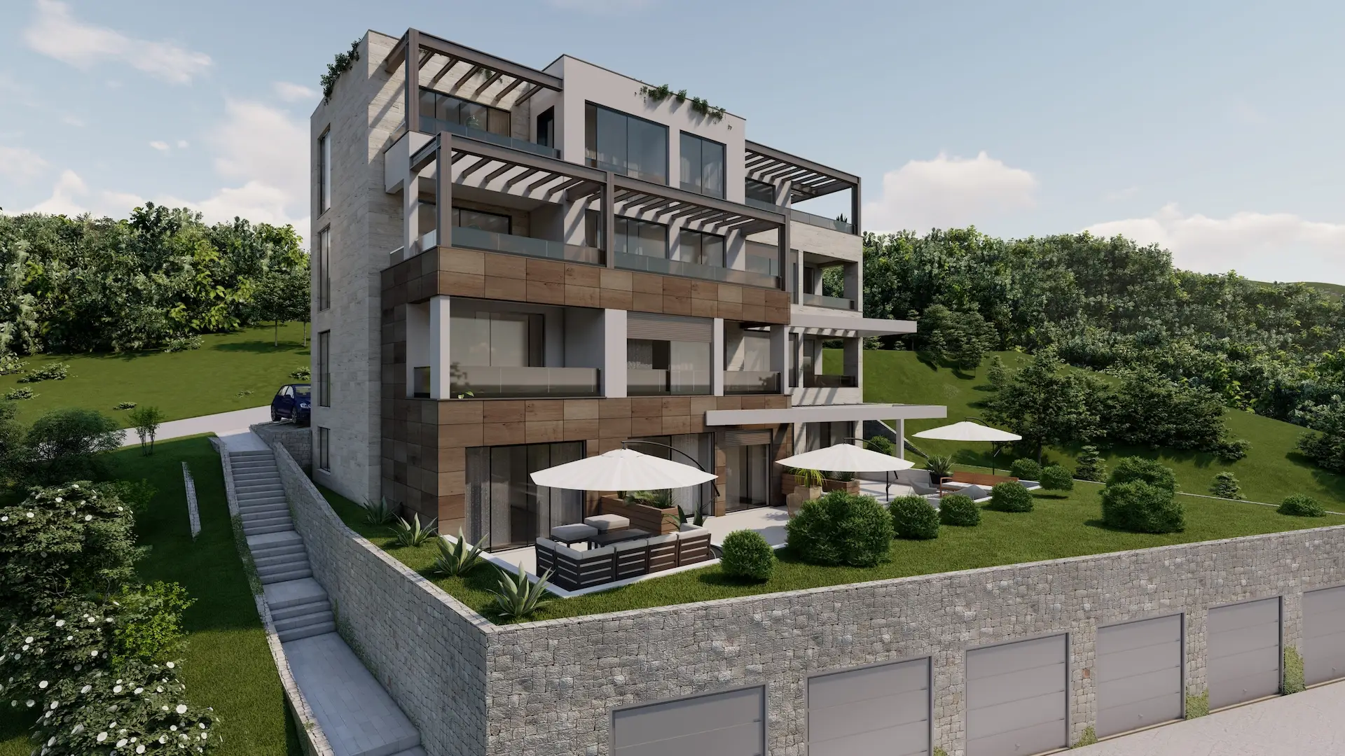 Urbanizovan-plac-za-izgradnju-stambene-zgrade-u-Tivtu-8 Plac – Tivat — fotografija 9