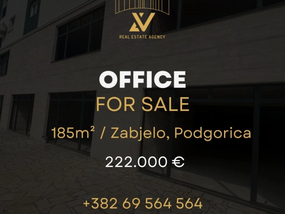 Poslovni prostor sa terasom na prodaju – Zabjelo