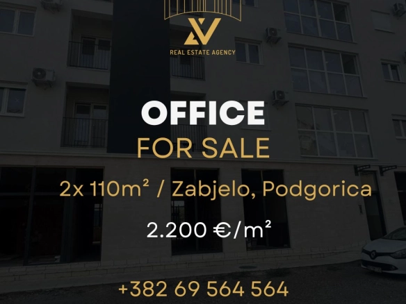 Poslovni prostori na prodaju – Zabjelo