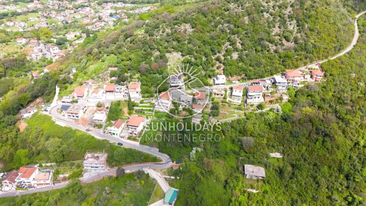 Plac-sa-pogledom-na-more-Kuti-Herceg-Novi-2 Plac 500 m² – Zelenika, Herceg Novi — fotografija 3