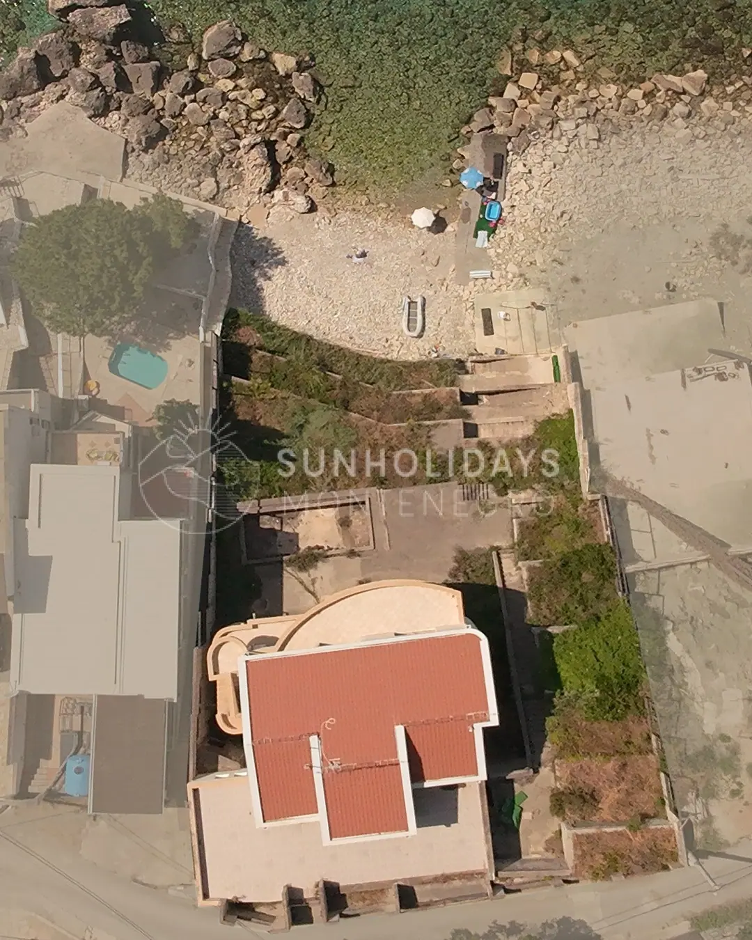 Vila-na-plazi-sa-bazenom-u-Krucu-Ulcinj-1 Stan 545 m² – Kruče, Ulcinj — fotografija 2