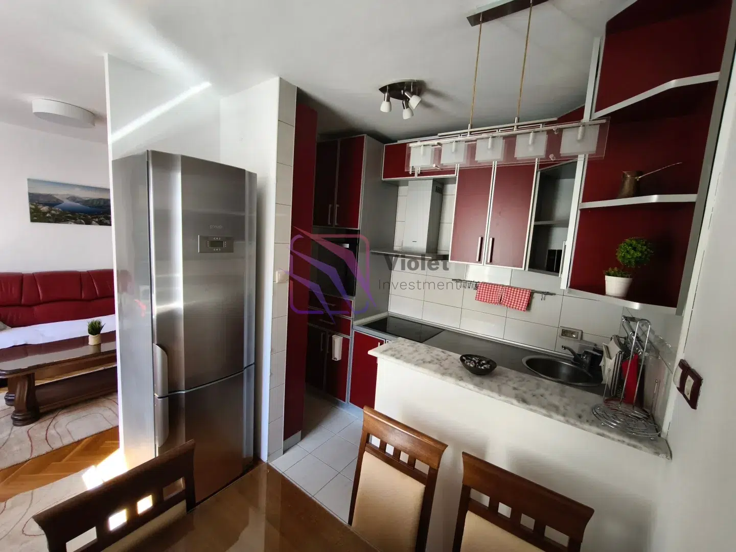 Dvosoban-namjesten-stan-u-Bloku-9-Podgorica-2 Izdavanje: Dvosoban stan 64 m² – Blok 9, Podgorica — fotografija 3