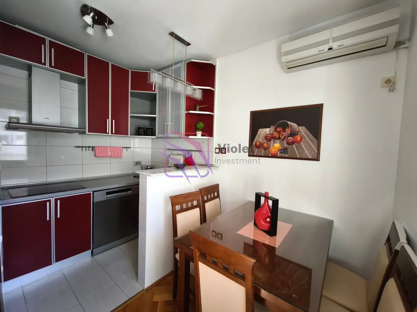 Dvosoban-namjesten-stan-u-Bloku-9-Podgorica-3 Izdavanje: Dvosoban stan 64 m² – Blok 9, Podgorica — fotografija 4