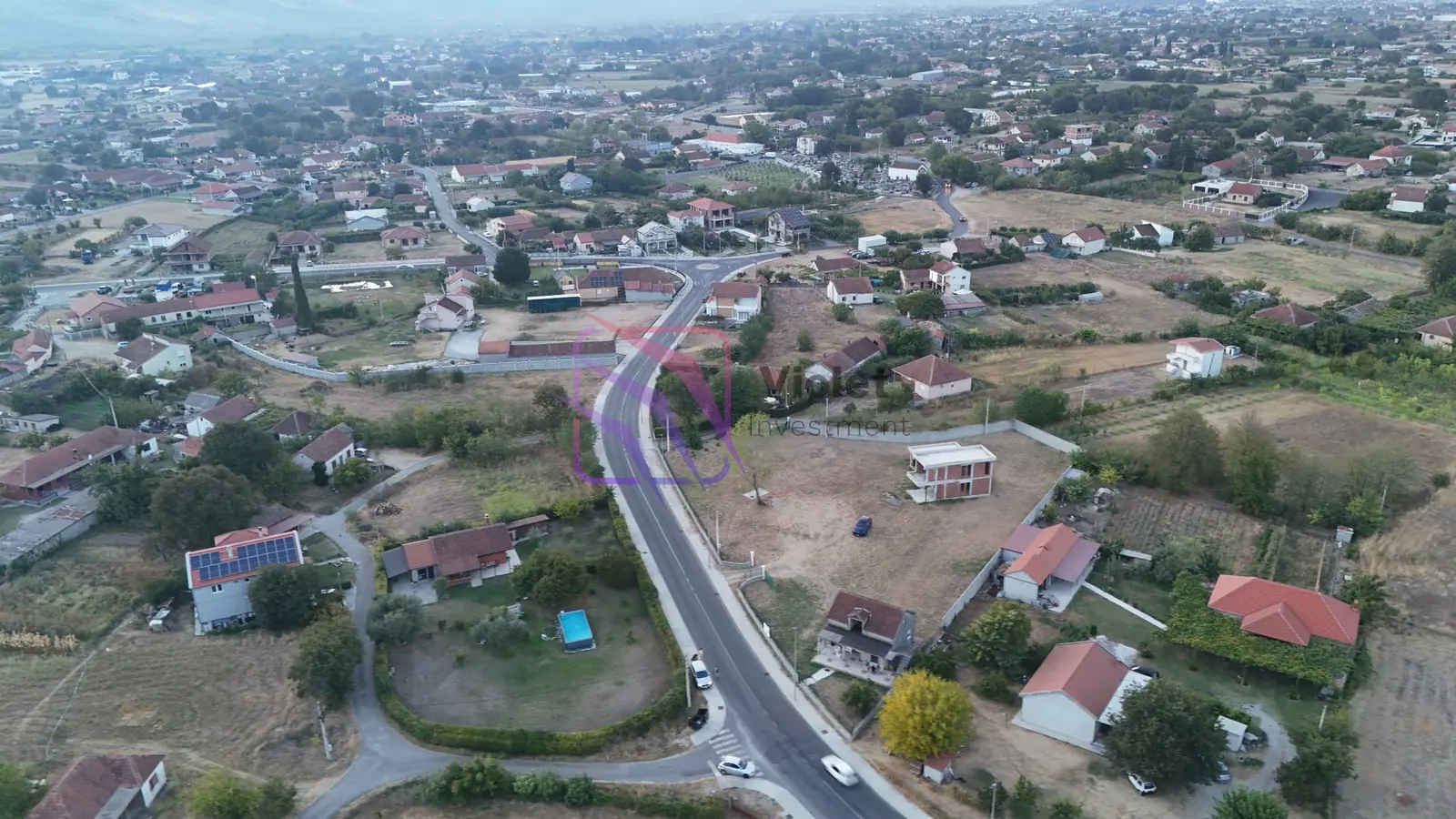 Plac-sa-kucom-u-izgradnji-u-Golubovcima-Podgorica-1 Plac 3.400 m² – Golubovci, Podgorica — fotografija 2