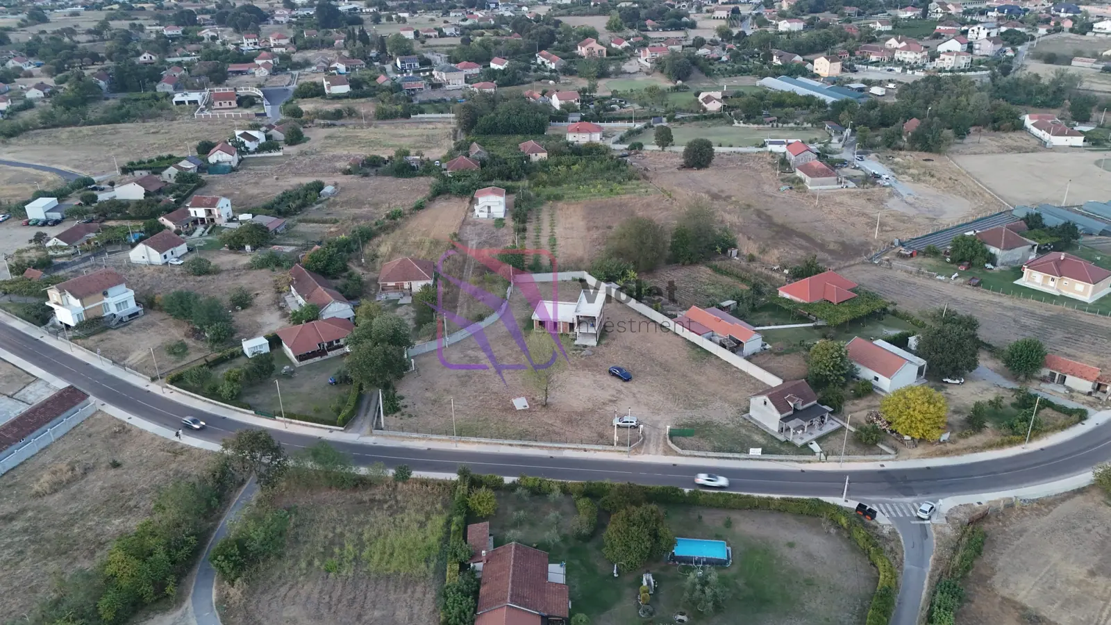 Plac-sa-kucom-u-izgradnji-u-Golubovcima-Podgorica-2 Plac 3.400 m² – Golubovci, Podgorica — fotografija 3
