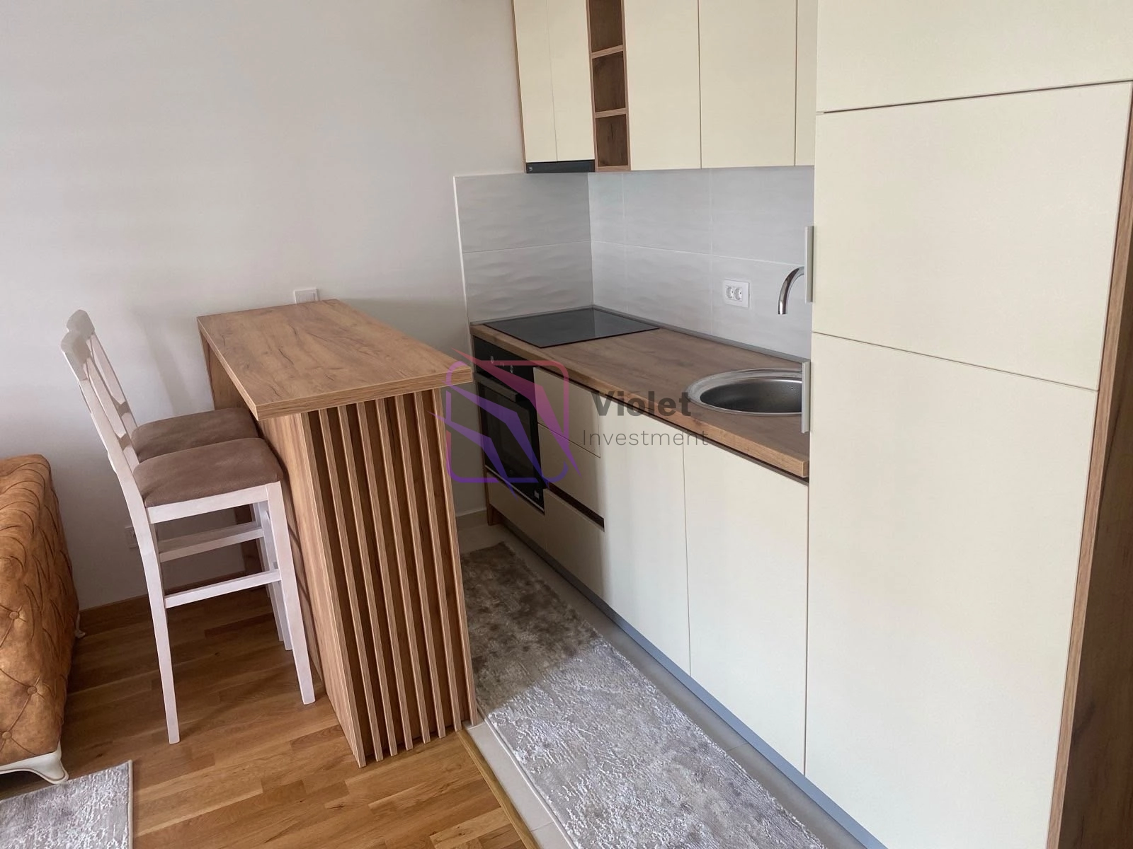 Namjestena-garsonjera-na-Starom-aerodromu-Podgorica-1 Izdavanje: Garsonjera 27 m² – Stari aerodrom, Podgorica — fotografija 2