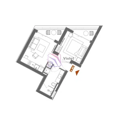 Garsonjera-u-kompleksu-Radisson-Blu-Mazina-Tivat-8 Garsonjera 36 m² – Gorica, Tivat — fotografija 9