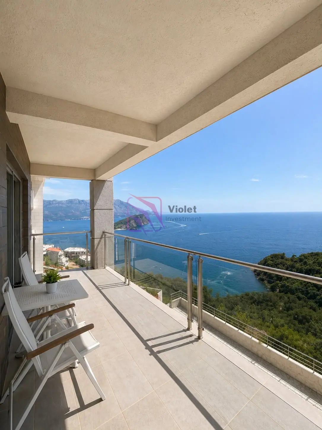 Dvosoban-stan-s-pogledom-na-more-Komosevina-Budva Dvosoban stan s pogledom na more