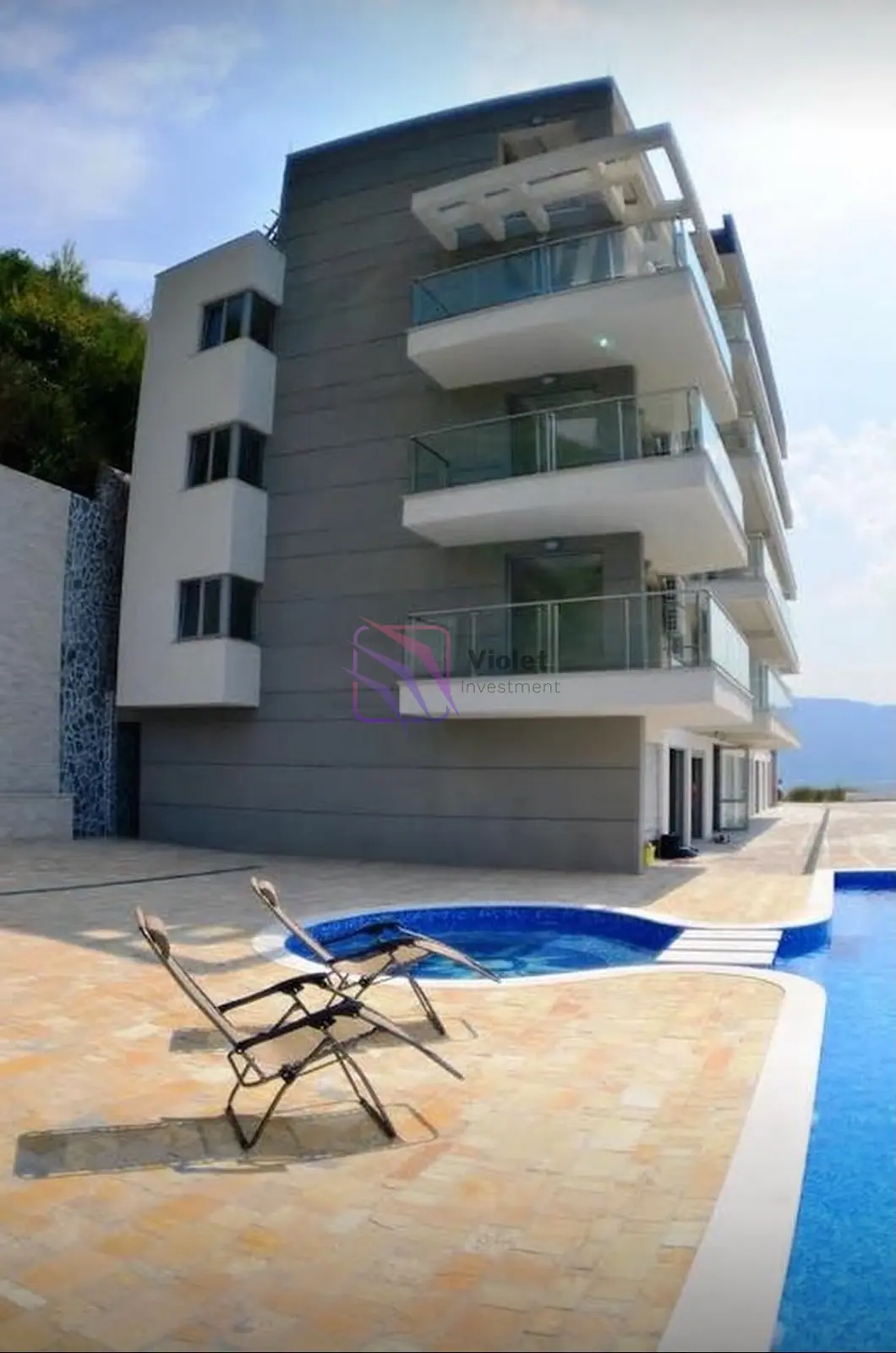 Screenshot Dvosoban stan 70 m² – Komoševina, Budva — fotografija 13