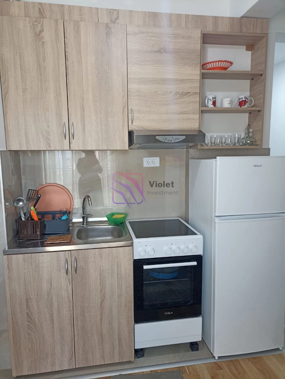 Namjestena-garsonjera-24-m²-u-Zabjelu-Podgorica-6 Izdavanje: Garsonjera 24 m² – Zabjelo, Podgorica — fotografija 7