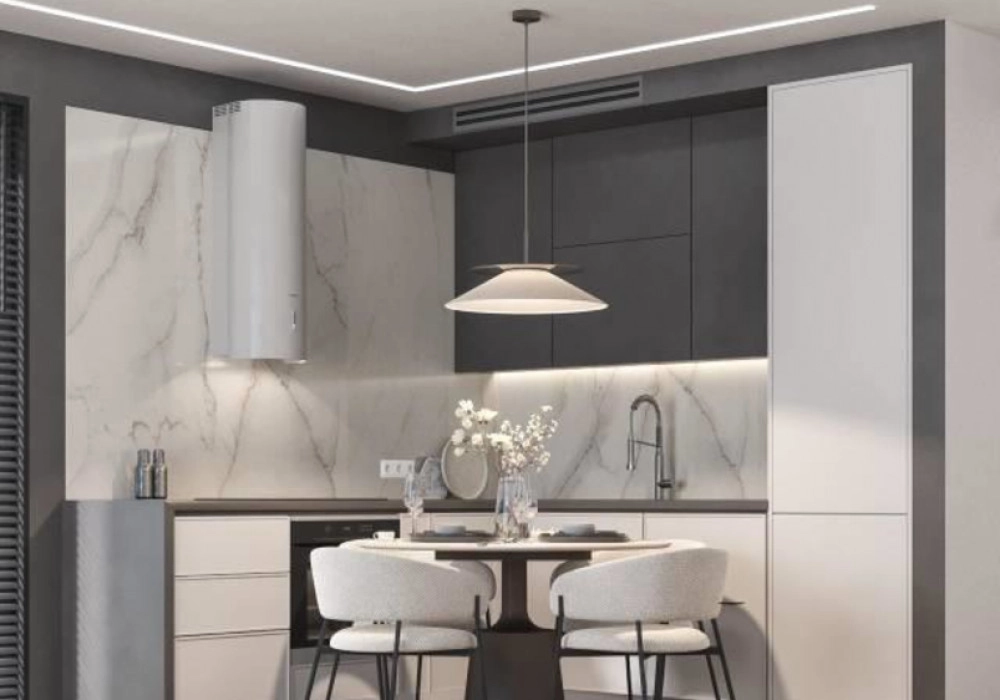 Garsonjera-u-novogradnji-Boreti-Budva-4 Garsonjera 29 m² – Boreti, Budva — fotografija 5
