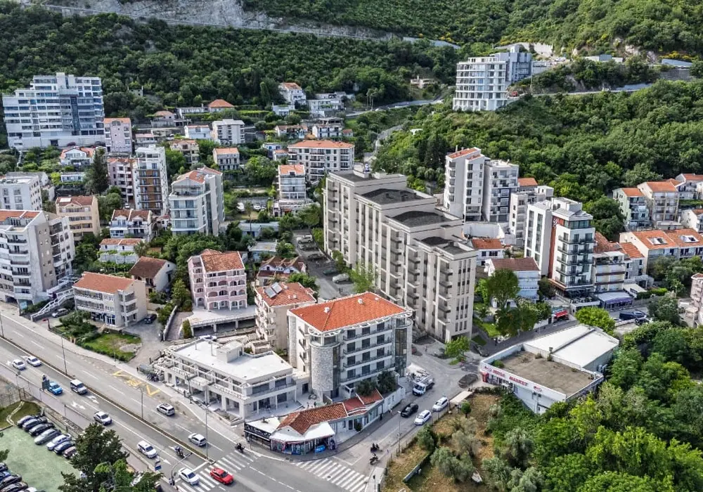 Garsonjera-u-novogradnji-Boreti-Budva-13 Garsonjera 29 m² – Boreti, Budva — fotografija 14