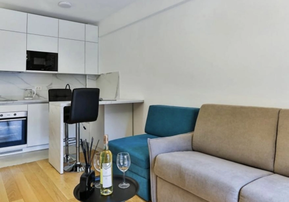 Garsonjera-u-novogradnji-Babin-Do-Budva-6 Garsonjera 29 m² – Babin Do, Budva — fotografija 7