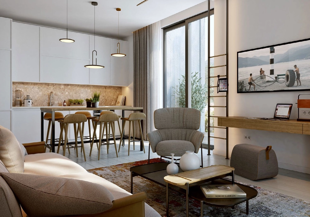 Jednosoban-stan-u-novogradnji-Gorica-Tivat-2 Jednosoban stan 67 m² – Gorica, Tivat — fotografija 3