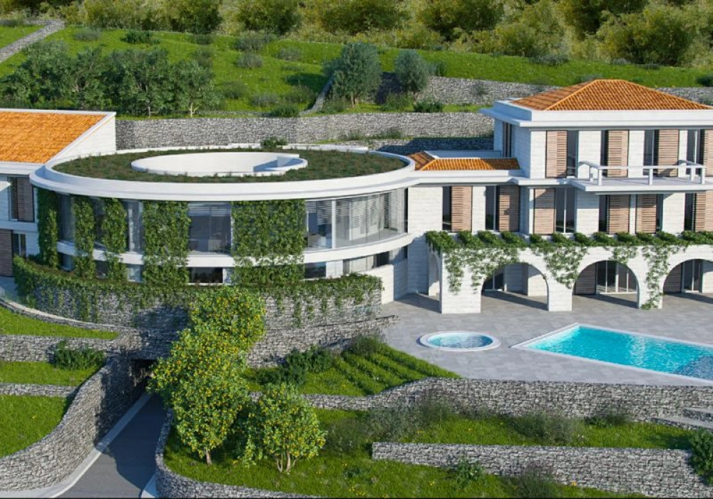 Plac-sa-panoramskim-pogledom-u-Tudorovicima-Budva-2 Plac 5.685 m² – Tudorovići, Budva — fotografija 3