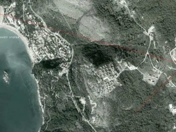 Plac 5.685 m² – Tudorovići, Budva — fotografija 6