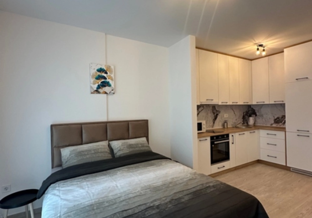 Garsonjera-u-novogradnji-u-Becicima-Budva-1 Garsonjera 34 m² – Bečići, Budva — fotografija 2