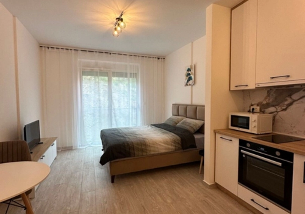 Garsonjera-u-novogradnji-u-Becicima-Budva-3 Garsonjera 34 m² – Bečići, Budva — fotografija 4