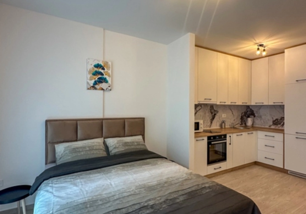 Garsonjera-u-novogradnji-u-Becicima-Budva-4 Garsonjera 34 m² – Bečići, Budva — fotografija 5