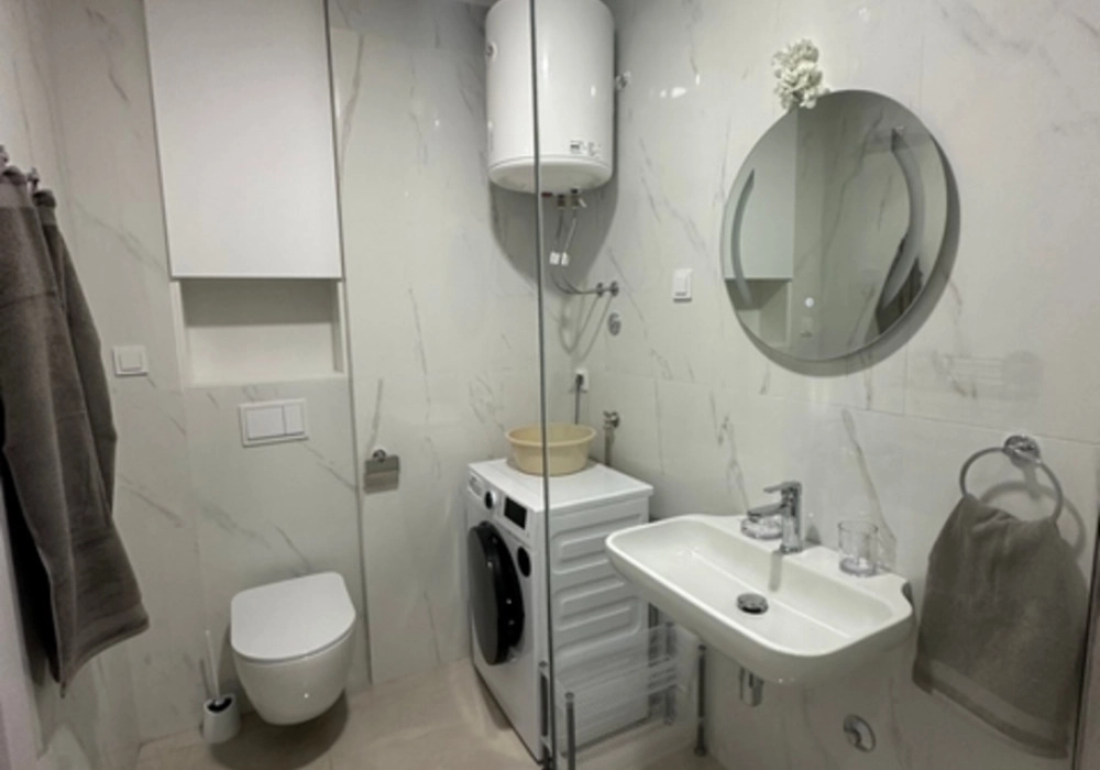Garsonjera-u-novogradnji-u-Becicima-Budva-8 Garsonjera 34 m² – Bečići, Budva — fotografija 9