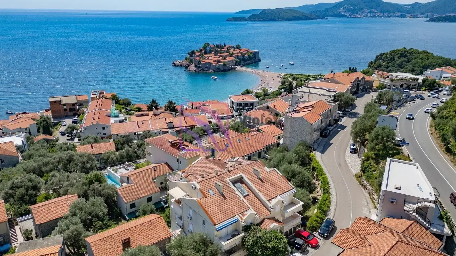Jednosoban-stan-sa-pogledom-na-more-Sveti-Stefan-Budva Jednosoban stan sa pogledom na more