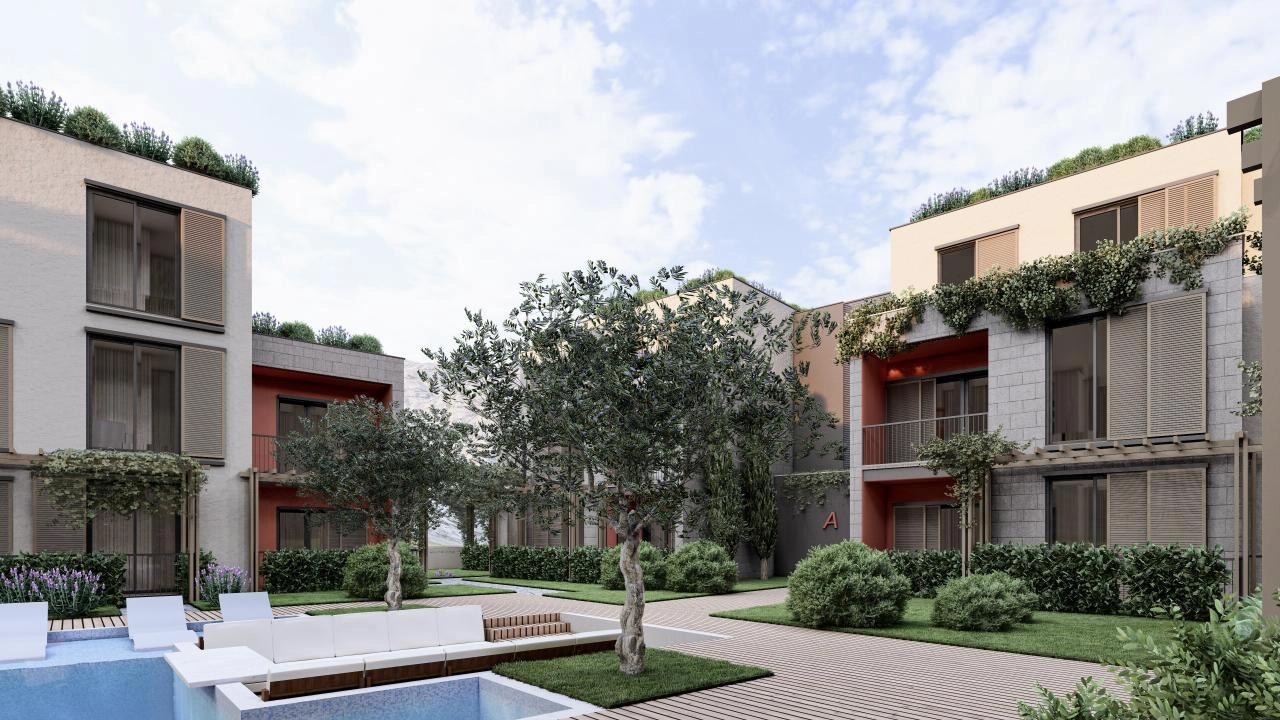 Dvosoban-stan-u-kompleksu-sa-bazenom-Radanovici-Kotor-3 Dvosoban stan 68 m² – Radanovići, Kotor — fotografija 4