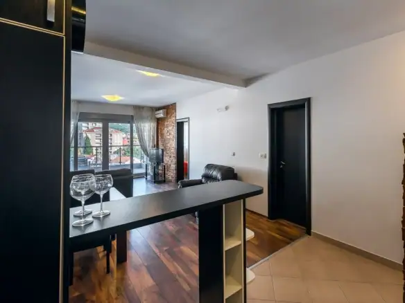 Jednosoban stan 57 m² – Vidikovac, Budva — fotografija 4