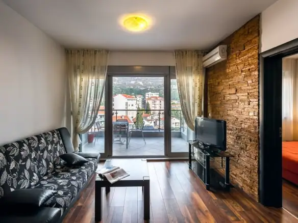 Jednosoban stan 57 m² – Vidikovac, Budva — fotografija 11
