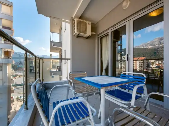 Jednosoban stan 57 m² – Vidikovac, Budva — fotografija 13
