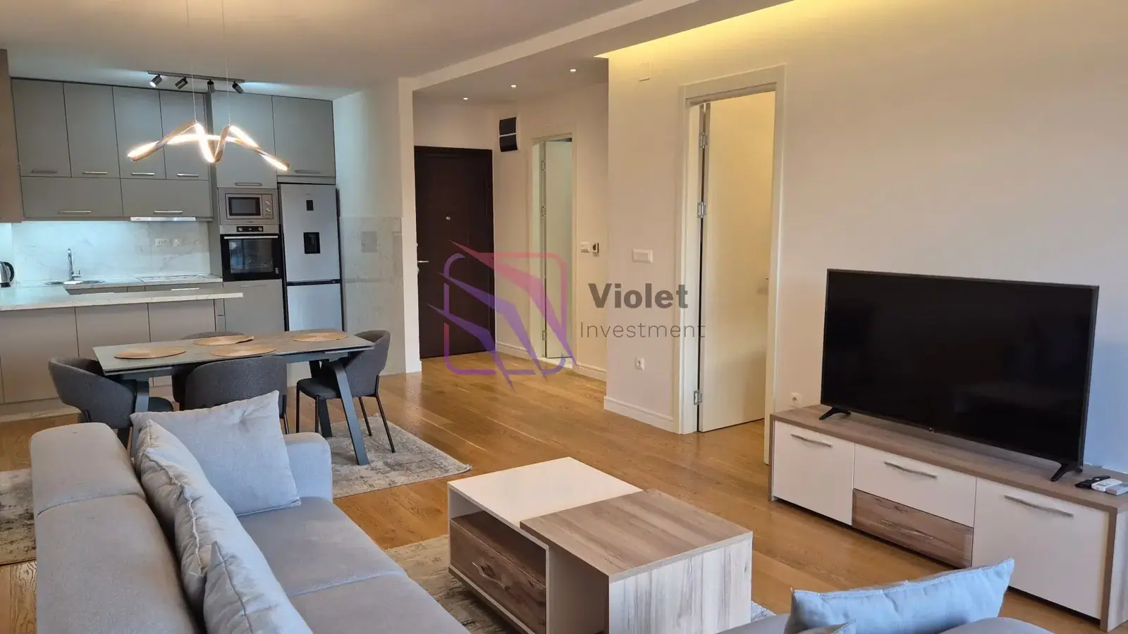 Jednosoban stan 63 m² – Master kvart, Podgorica — fotografija 2