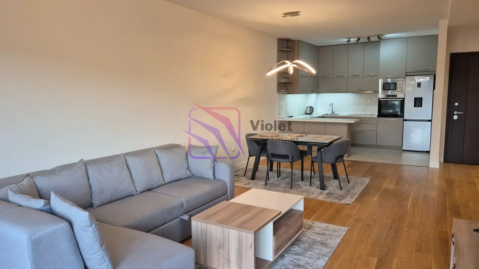 Jednosoban stan 63 m² – Master kvart, Podgorica — fotografija 3
