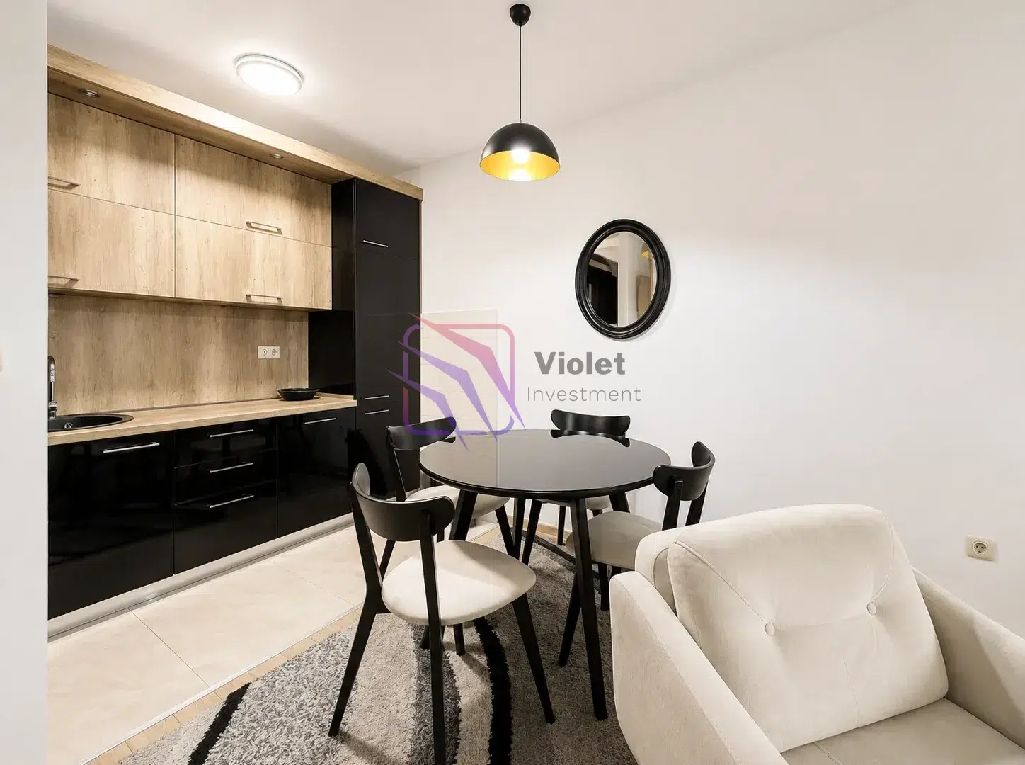 Namjesten-jednosoban-stan-u-City-kvartu-Podgorica-3 Jednosoban stan 47 m² – City kvart, Podgorica — fotografija 4
