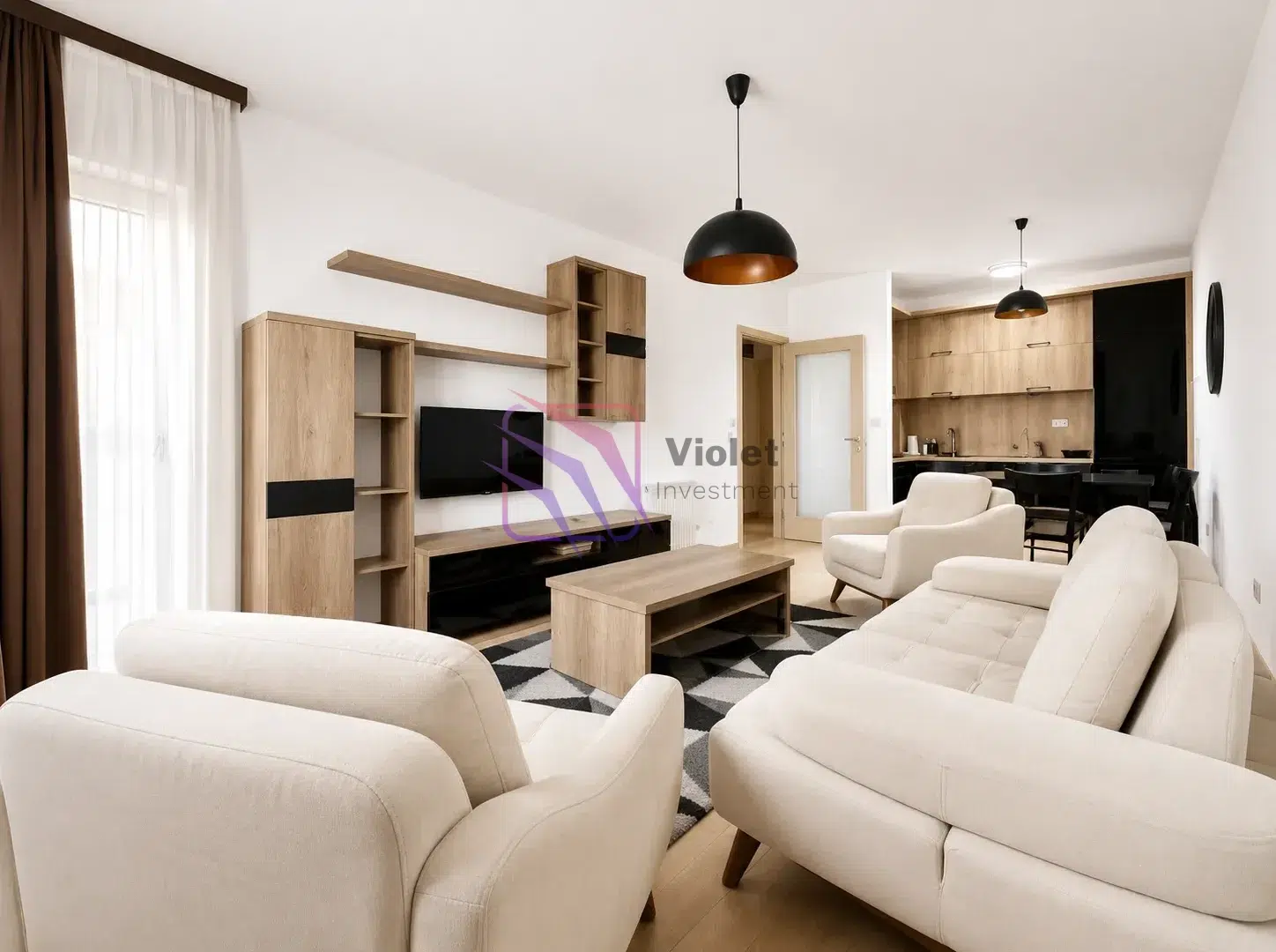 Namjesten-jednosoban-stan-u-City-kvartu-Podgorica-5 Jednosoban stan 47 m² – City kvart, Podgorica — fotografija 6
