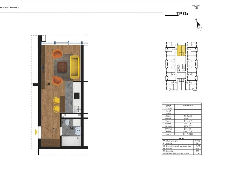 Dvosoban-stan-u-novogradnji-Becici-Budva-9 Dvosoban stan 73 m² – Bečići, Budva — fotografija 10
